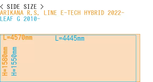 #ARIKANA R.S. LINE E-TECH HYBRID 2022- + LEAF G 2010-